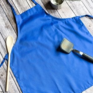 Kids/toddler royal blue apron size small